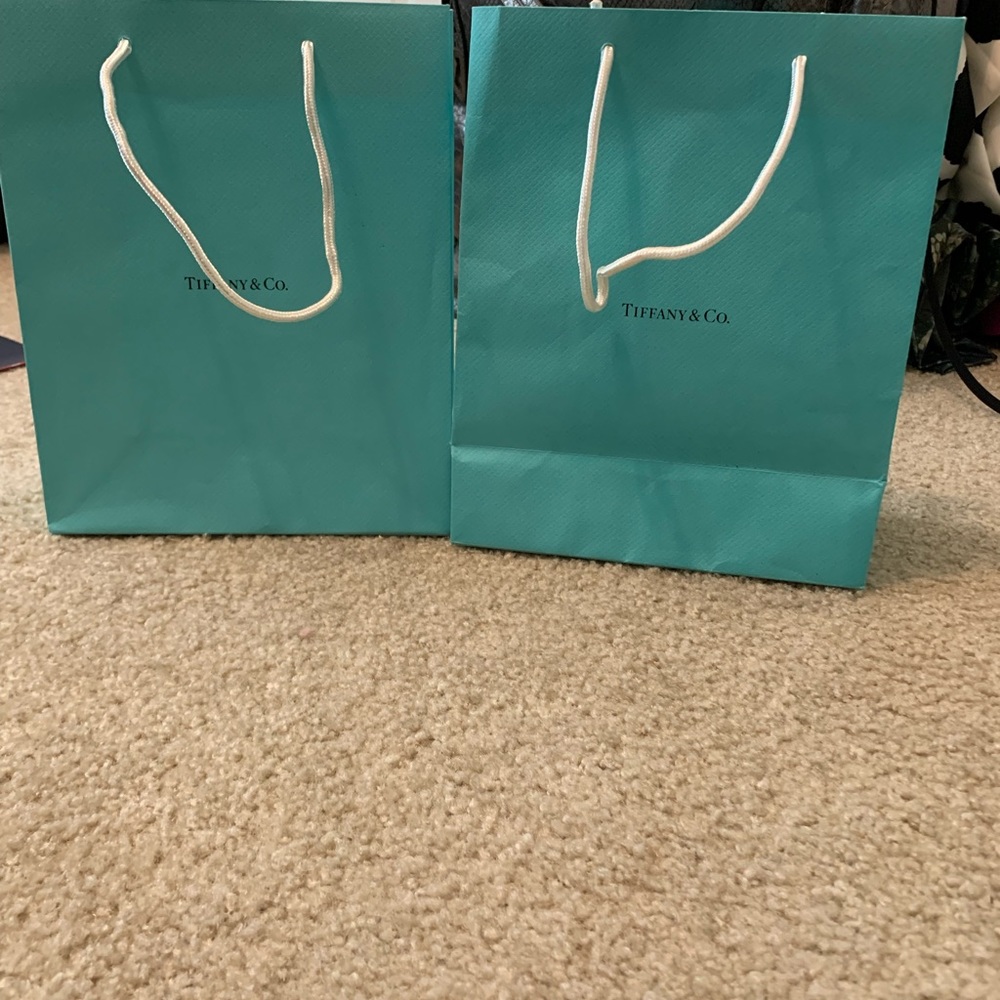 Tiffany & Co shopping bags